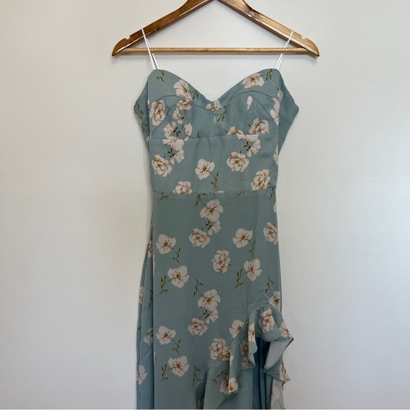 Amanda Uprichard Eden Gown in Angelonia Size Large NWT - Picture 4 of 6